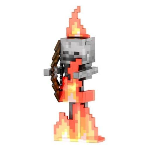 Minecraft Figura Diamond Level Esqueleto 14 cm