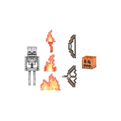 Minecraft Figura Diamond Level Esqueleto 14 cm