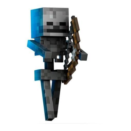 Minecraft Figura Diamond Level Esqueleto 14 cm