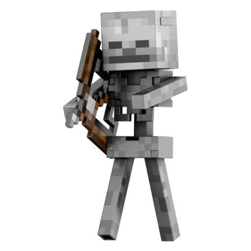 Minecraft Figura Diamond Level Esqueleto 14 cm