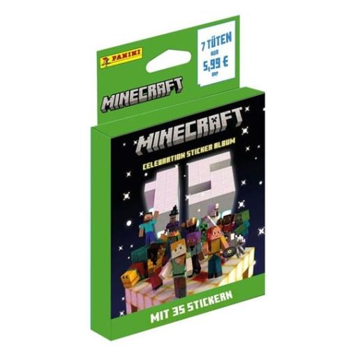 Minecraft Sticker Collection Eco-Blister 15th Anniversary Celebration *Edición Alemán*