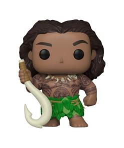 Moana 2 Figura POP! & Buddy Vinyl Maui with Fish Hook 9 cm