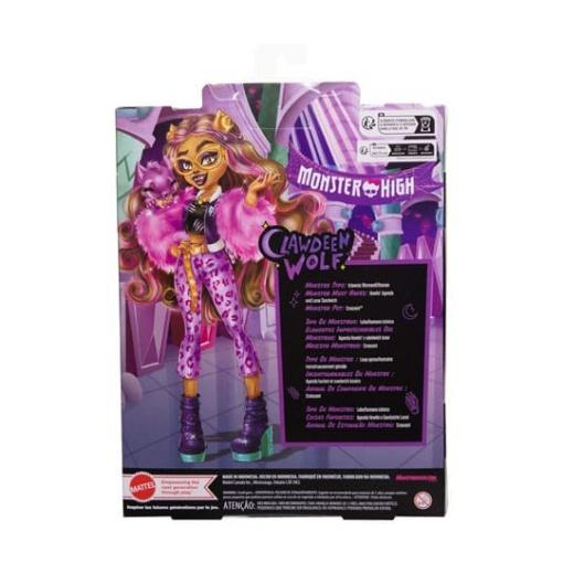 Monster High Muñeca Clawdeen Wolf 25 cm