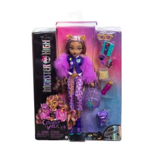 Monster High Muñeca Clawdeen Wolf 25 cm