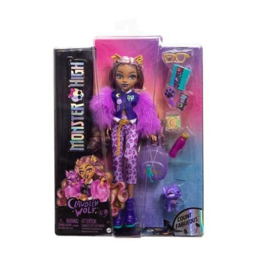 Monster High Muñeca Clawdeen Wolf 25 cm