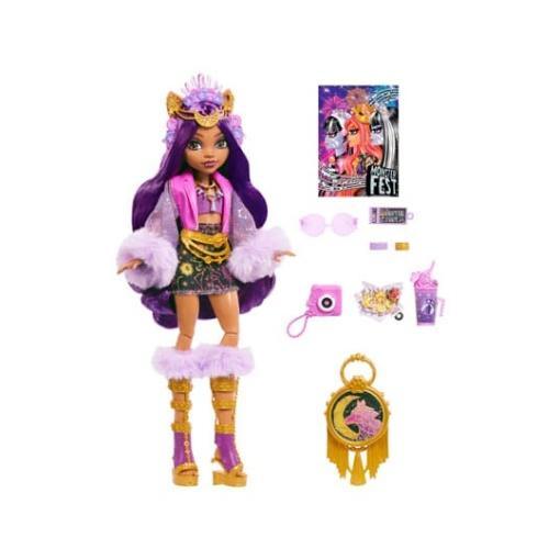 Monster High Muñeca Clawdeen Wolf Monster Fest 25 cm