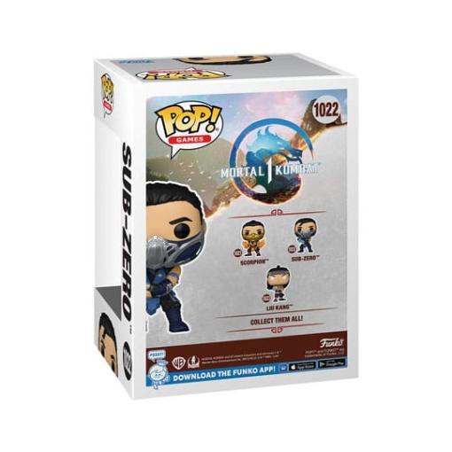 Mortal Kombat POP! Games Vinyl Figura Sub Zero 9 cm