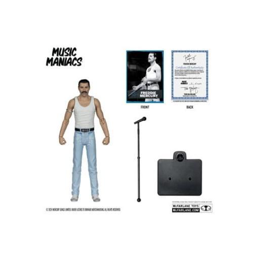 Music Maniacs Rock Figura Freddy Mercury 15 cm