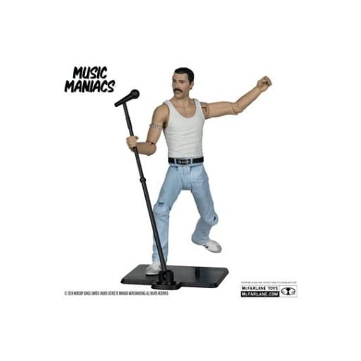 Music Maniacs Rock Figura Freddy Mercury 15 cm