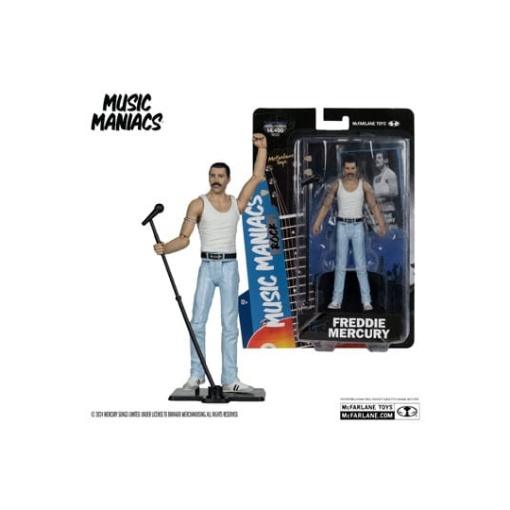 Music Maniacs Rock Figura Freddy Mercury 15 cm