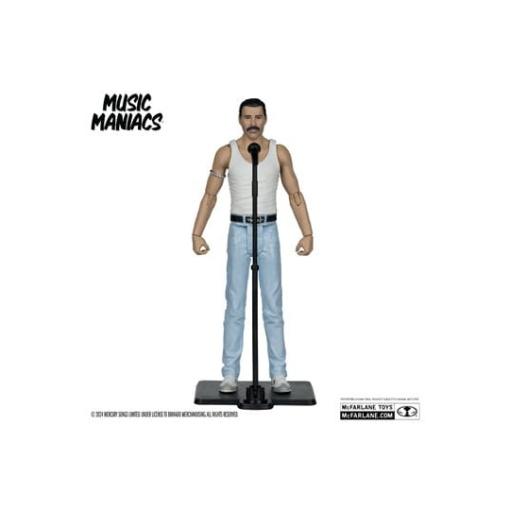 Music Maniacs Rock Figura Freddy Mercury 15 cm