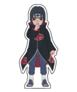 Naruto Maqueta Plastic Model Kit Itachi Uchiha 12 cm