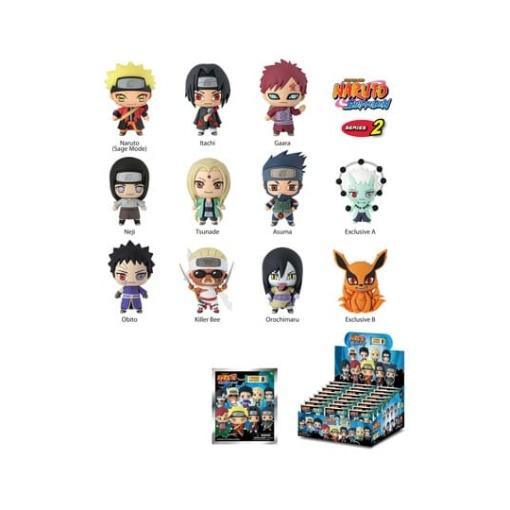 Naruto Shippuden Colgantes PVC Series 2 Expositor (24)