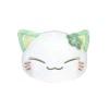 Nemuneko Cat Peluche Green 18 cm