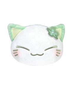 Nemuneko Cat Peluche Green 18 cm