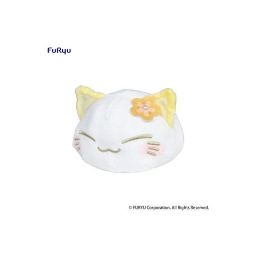 Nemuneko Cat Peluche Yellow 18 cm