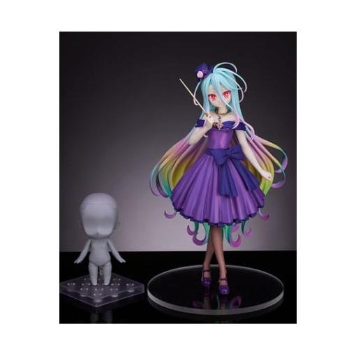 No Game No Life Zero Estatua PVC Pop Up Parade L Shiro: Concert Ver. 21 cm - Embalaje muy dañado