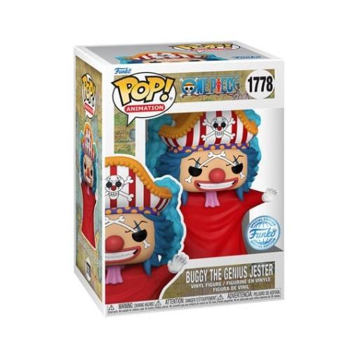 One Piece Figura POP! Movies Vinyl Buggy (Post Time-Skip) Exclusive 9 cm