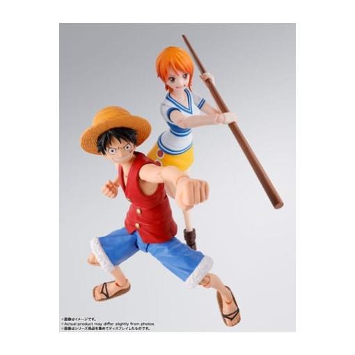 One Piece Figura S.H. Figuarts Nami Romance Dawn 14 cm