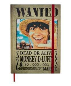 One Piece Libreta Wanted Posters