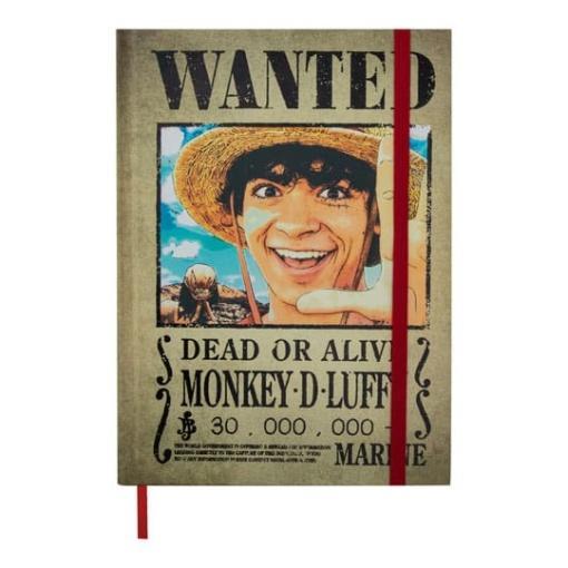 One Piece Libreta Wanted Posters