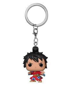 One Piece Llaveros Pocket POP! Vinyl Luffy in Kimono 4 cm Expositor (12)