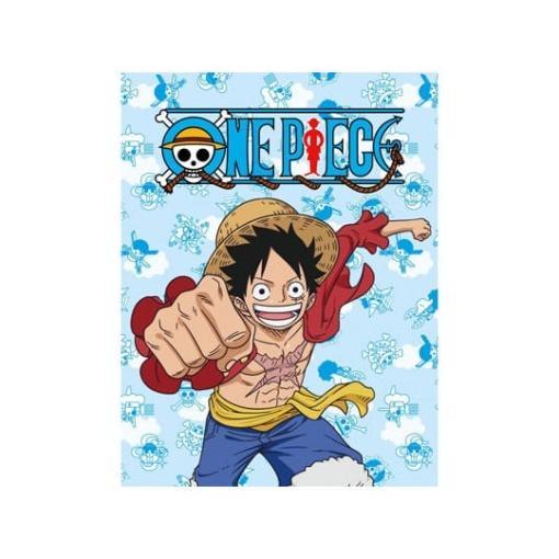 One Piece Manta Polar Luffy 100 x 150 cm