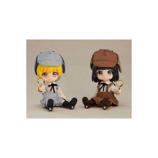 Original Character Accesorios para las Figuras Nendoroid Doll Outfit Set Detective - Boy (Gray)