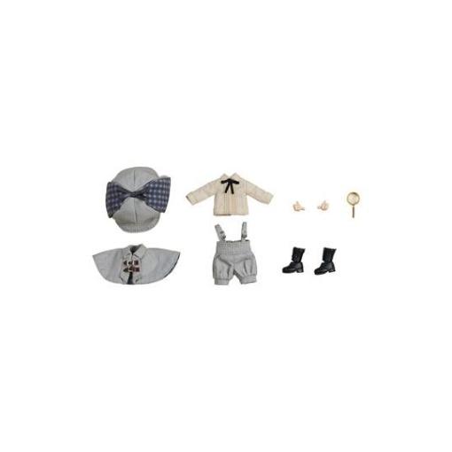 Original Character Accesorios para las Figuras Nendoroid Doll Outfit Set Detective - Boy (Gray)