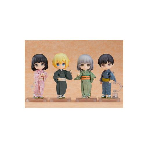 Original Character Accesorios para las Figuras Nendoroid Doll Outfit Set: Kimono - Boy (Gray)