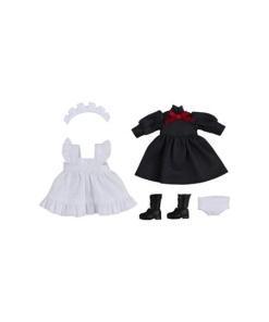 Original Character Accesorios para las Figuras Nendoroid Doll Outfit Set: Maid Outfit Long (Black)