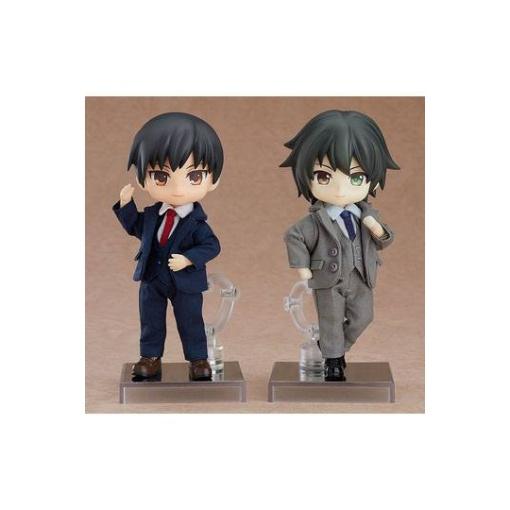 Original Character Accesorios para las Figuras Nendoroid Doll Outfit Set: Suit (Gray) (Re-Run)