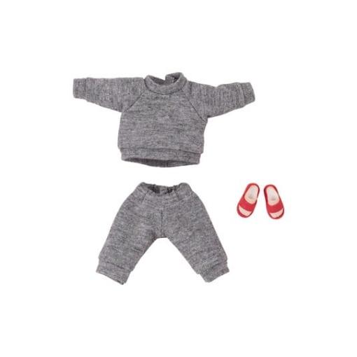 Original Character Accesorios para las Figuras Nendoroid Doll Outfit Set: Sweatshirt and Sweatpants (Gray)