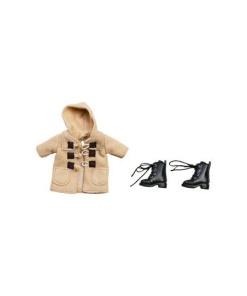 Original Character Accesorios para las Figuras Nendoroid Doll Warm Clothing Set: Boots & Duffle Coat (Beige)