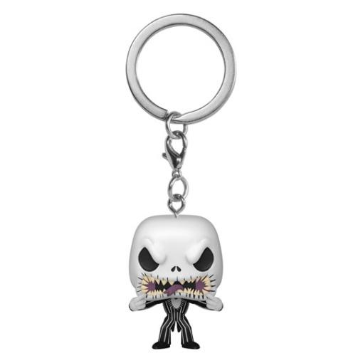 Pesadilla antes de Navidad Llaveros Pocket POP! Vinyl Jack (Scary Face) 4 cm Expositor (12)