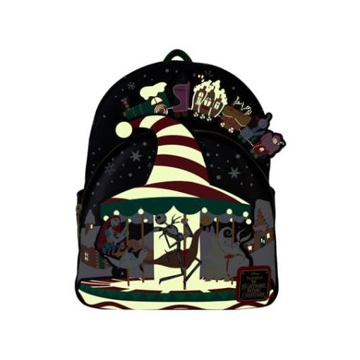 Pesadilla antes de Navidad by Loungefly Mochila Mini Journey to Christmas Town