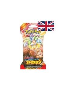 Pokémon TCG Scarlet & Violet 08 Surging Sparks boosters Sleeved *INGLÉS*