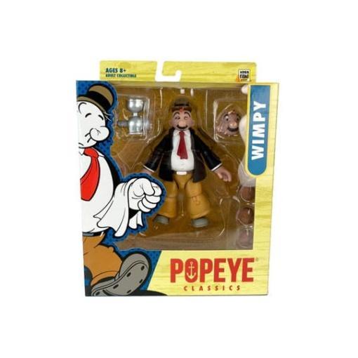 Popeye Figura Wave 02 J. Wellington Wimpy - Embalaje muy dañado