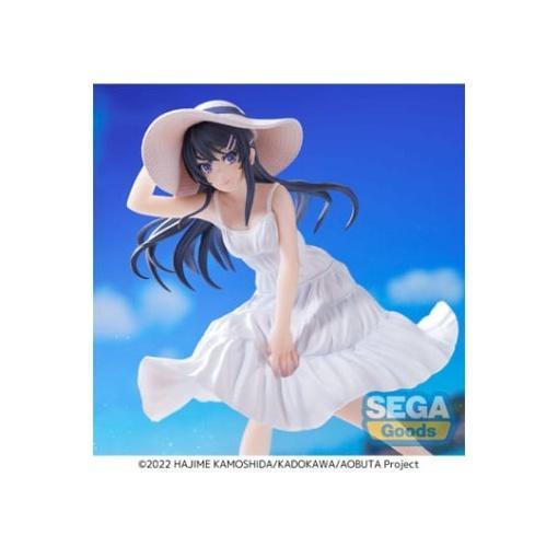 Rascal Does Not Dream of a Bunny Girl Senpai Estatua Luminasta PVC Mai Sakurajima Summer Dress 17 cm