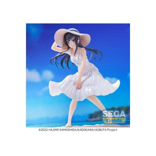 Rascal Does Not Dream of a Bunny Girl Senpai Estatua Luminasta PVC Mai Sakurajima Summer Dress 17 cm