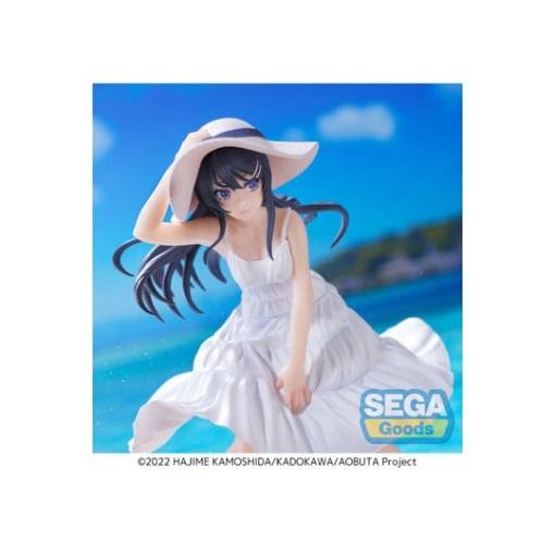 Rascal Does Not Dream of a Bunny Girl Senpai Estatua Luminasta PVC Mai Sakurajima Summer Dress 17 cm