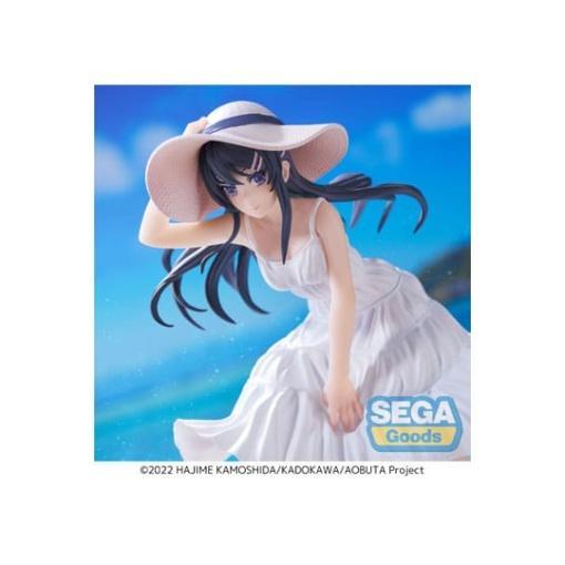 Rascal Does Not Dream of a Bunny Girl Senpai Estatua Luminasta PVC Mai Sakurajima Summer Dress 17 cm