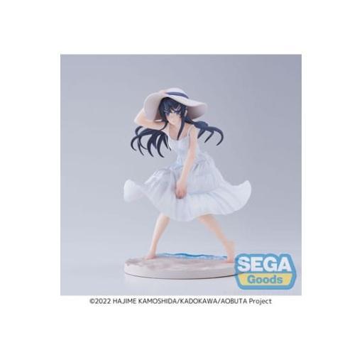 Rascal Does Not Dream of a Bunny Girl Senpai Estatua Luminasta PVC Mai Sakurajima Summer Dress 17 cm