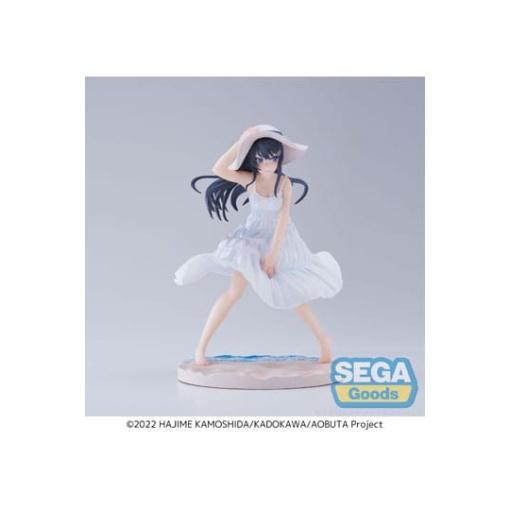 Rascal Does Not Dream of a Bunny Girl Senpai Estatua Luminasta PVC Mai Sakurajima Summer Dress 17 cm