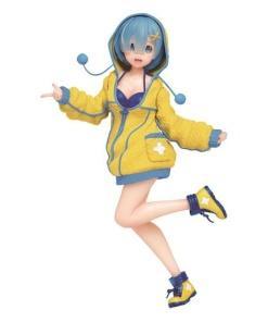 Re:Zero Estatua PVC Precious Rem Fluffy Hoodie Ver. Renewal 23 cm - Embalaje dañado