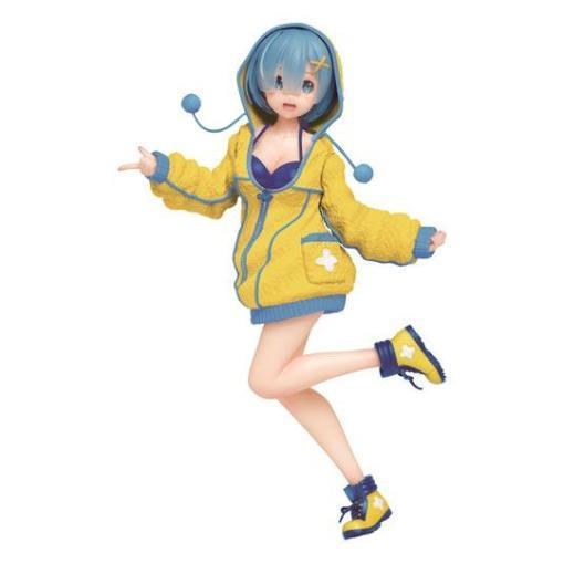 Re:Zero Estatua PVC Precious Rem Fluffy Hoodie Ver. Renewal 23 cm - Embalaje dañado