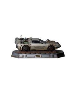 Regreso al Futuro III Estatua 1/10 Art Scale DeLorean 57 cm