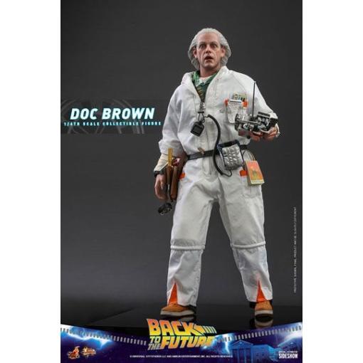 Regreso al futuro Figura Movie Masterpiece 1/6 Doc Brown 30 cm