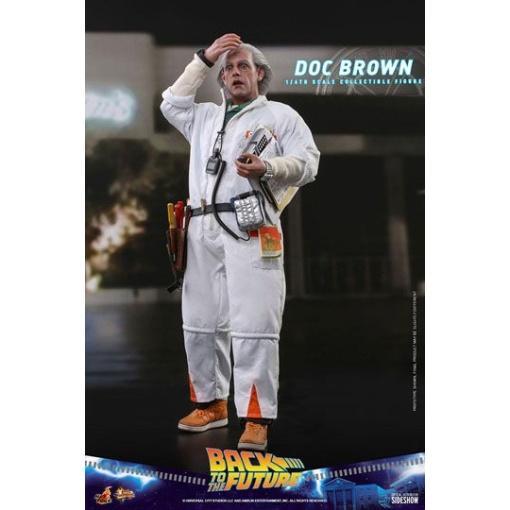 Regreso al futuro Figura Movie Masterpiece 1/6 Doc Brown 30 cm