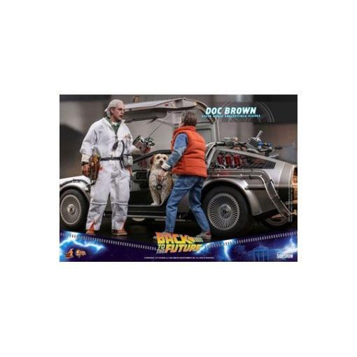 Regreso al futuro Figura Movie Masterpiece 1/6 Doc Brown 30 cm